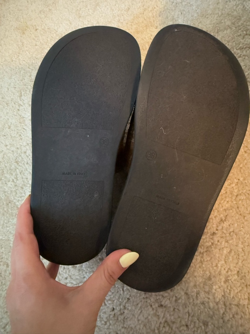 Steve Madden Brown Woven Platform Slide Sandal - Picture 3 of 5